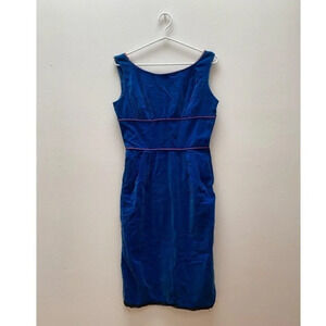 Vintage - 1950s Velvet Wiggle Dress by Teena Paige